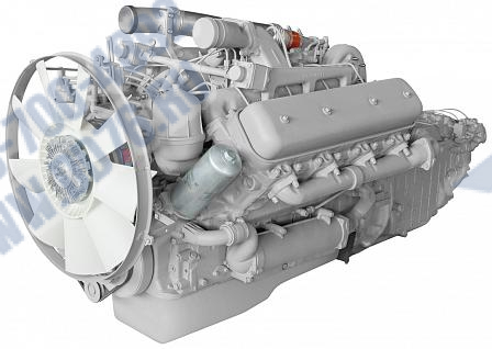 Картинка для Двигатель ЯМЗ 6563 с КП основной комплектации