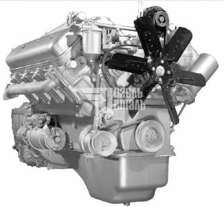 Картинка для Двигатель ЯМЗ 238М2 с КП 20 комплектации